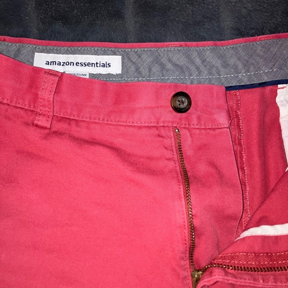 Men’s US 34W / Amazon Essentials/ Shorts/ preppy/ pink colour - Picture 4 of 4